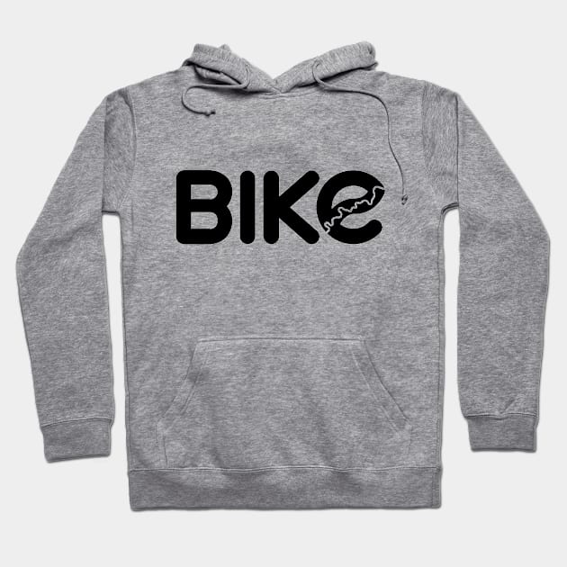 Bike Edmonton Hoodie by Edmonton River